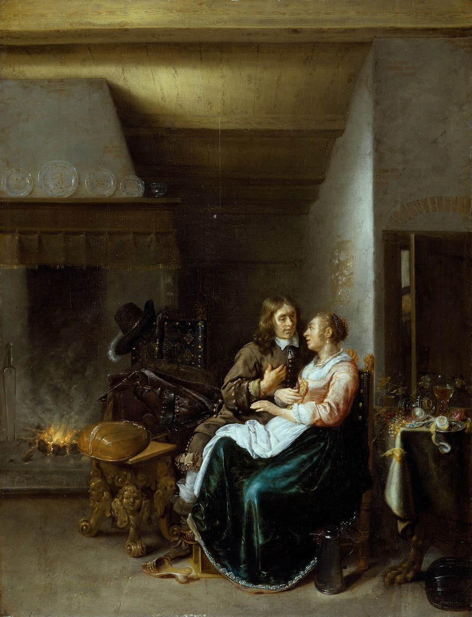 A Couple in an Interior 1652