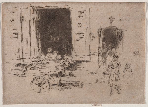 The Barrow  Quartier des Marolles Brussels 1887