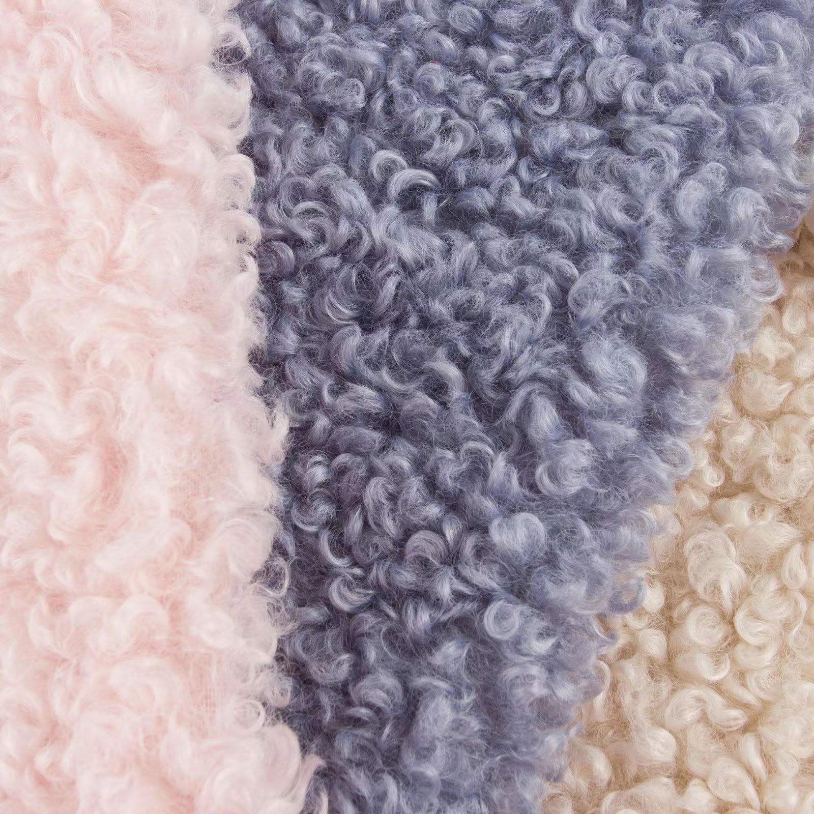 Teddy fabric in various thicknesses