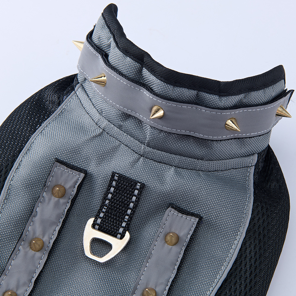 Protective vest for dogs with cushioning