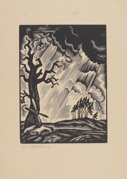 Mogiła lotnika ilustracja do Księgi pamiątkowej ku czci poległych lotników 1933