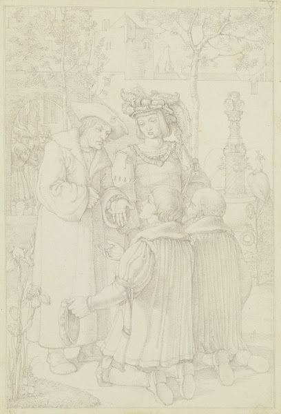 Götz von Berlichingen Nürnberger Kaufleute vorm Kaiser und Weislingen 1811