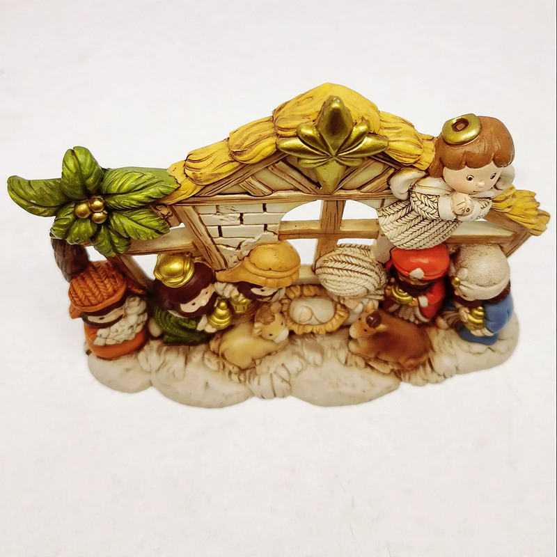 Handgeferti Krippenfiguren aus Kunstharz