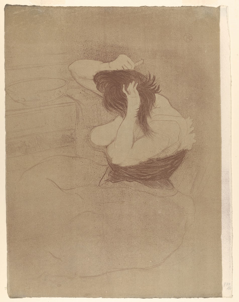 Combing Hair 1896