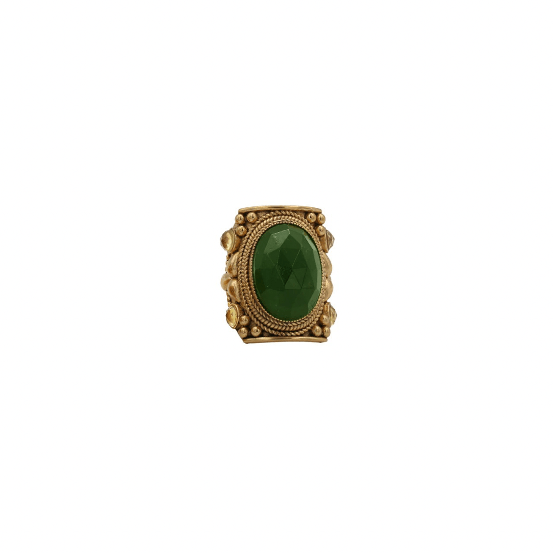 Перстень Jasmine GREEN GM