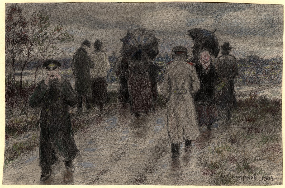 Returning from an Unsuccessful Picnic in the Taiga Irkutsk 1904