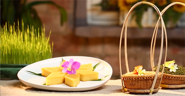 Bánh Đậu Xanh Nướng Ngọt Bùi