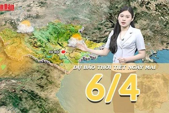 Dự báo thời tiết đêm nay và ngày mai 6/4/2026: Nắng nóng gay gắt bao phủ diện rộng trên cả nước - Báo Nhân Dân
