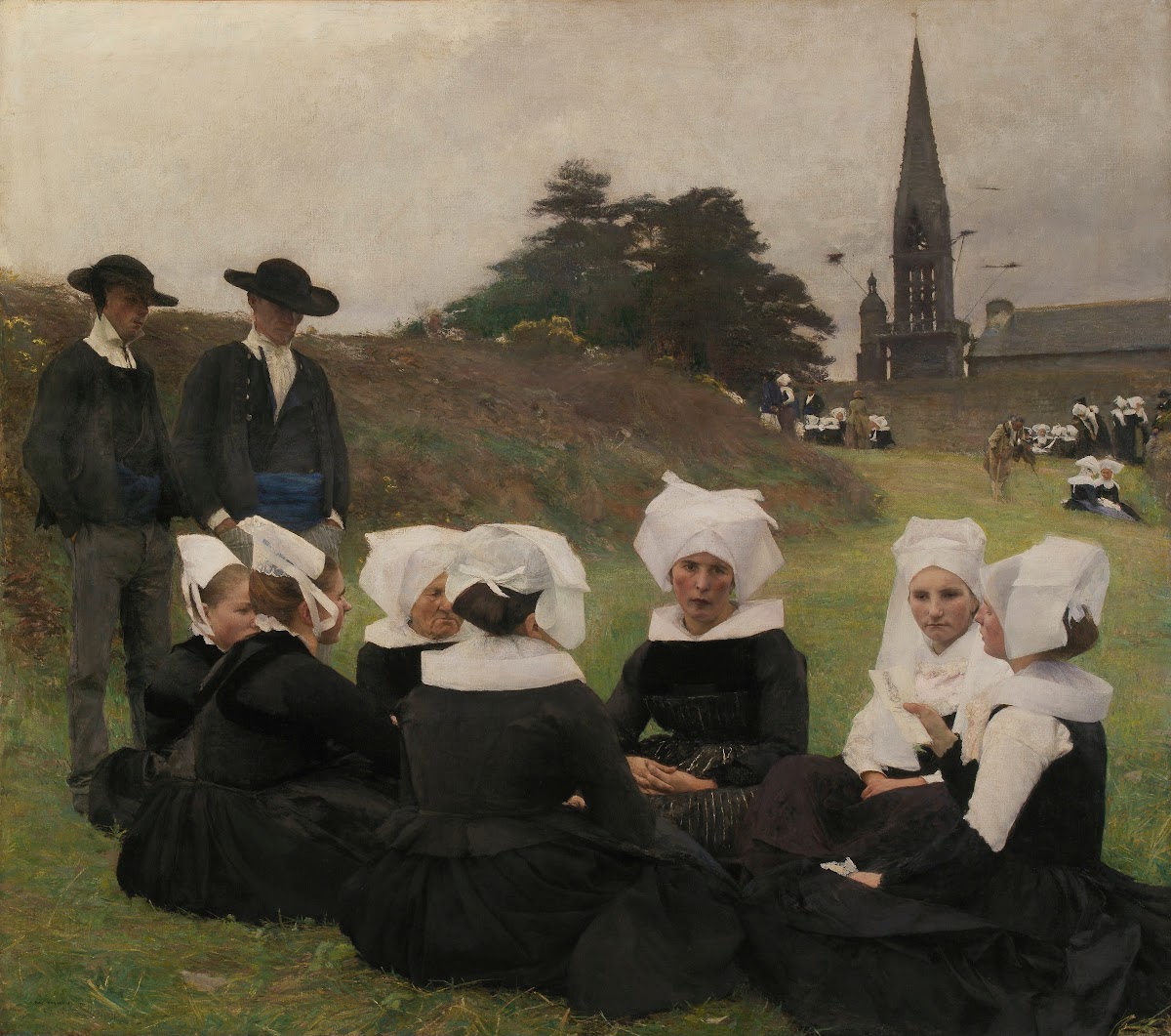 Breton Women at a Pardon 1887
