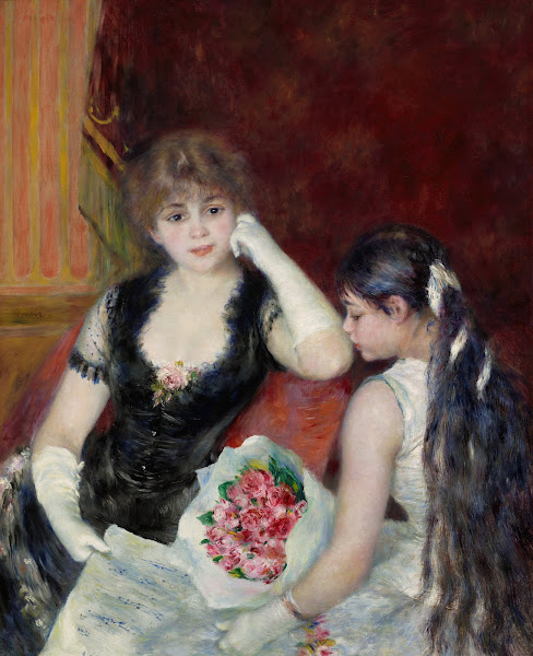A box at the theater At the concert 1880