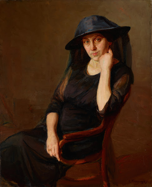 Portrait of Mrs K Artists Wife 1931