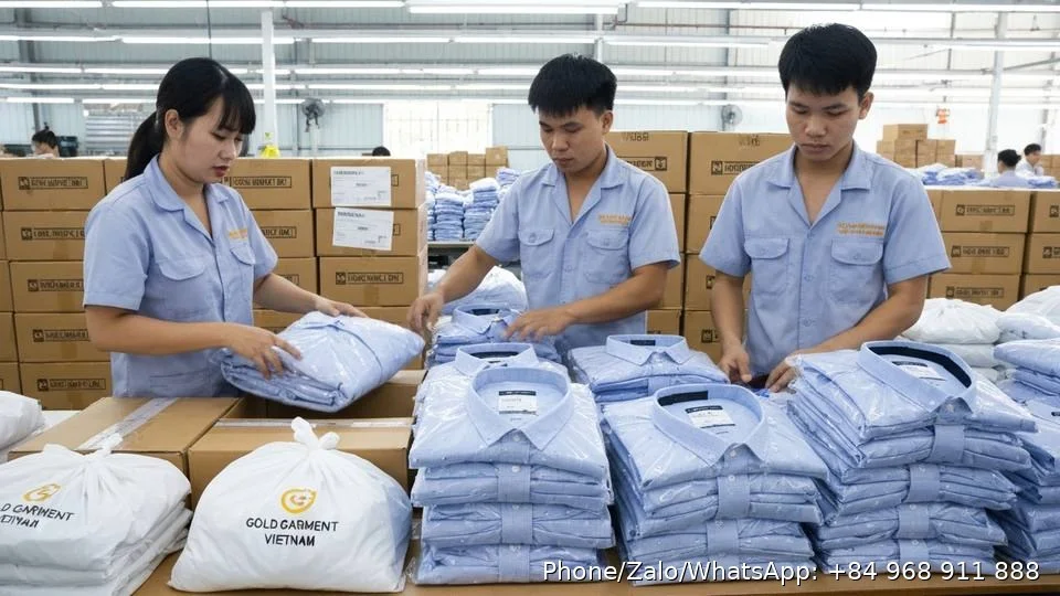 Construction Company Shirts - Gold Garment Vietnam