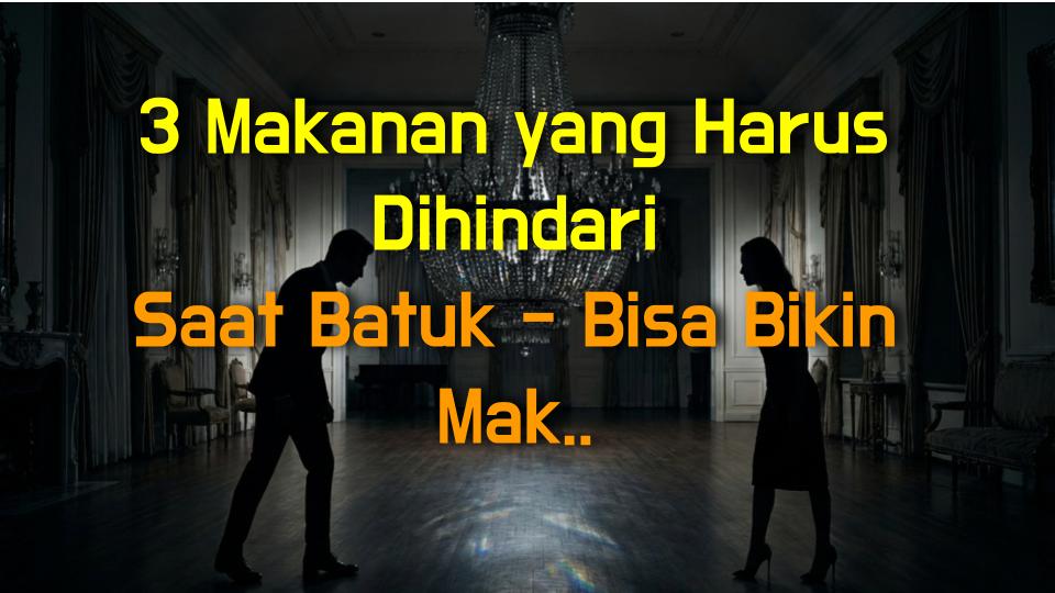 3 Makanan yang Harus Dihindari Saat Batuk - Bisa Bikin Makin Parah!