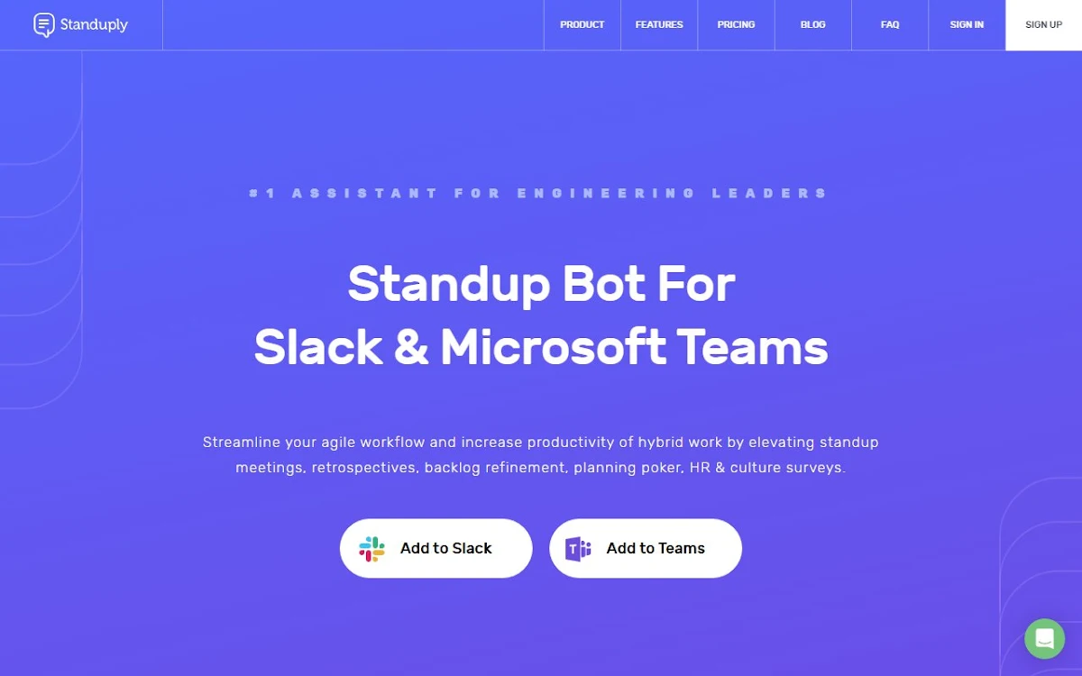Captura de Standuply
