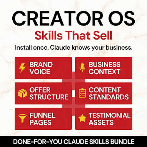 Creator OS: Skills That Sell