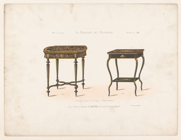 Petites Tables à Ouvrage 1832   1904