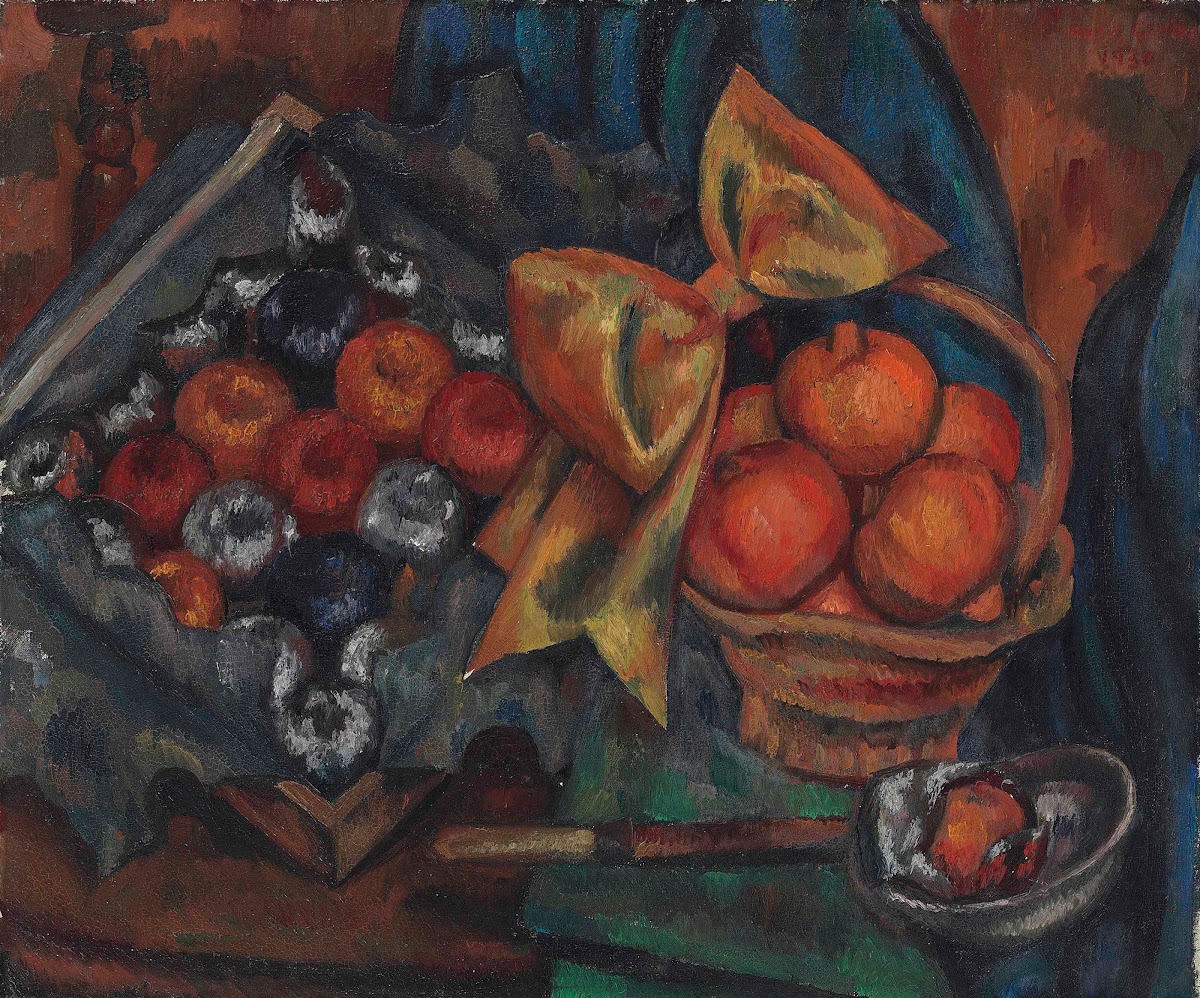 Still life with pomegranates and fruit 1930