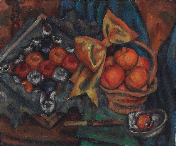 Still life with pomegranates and fruit 1930