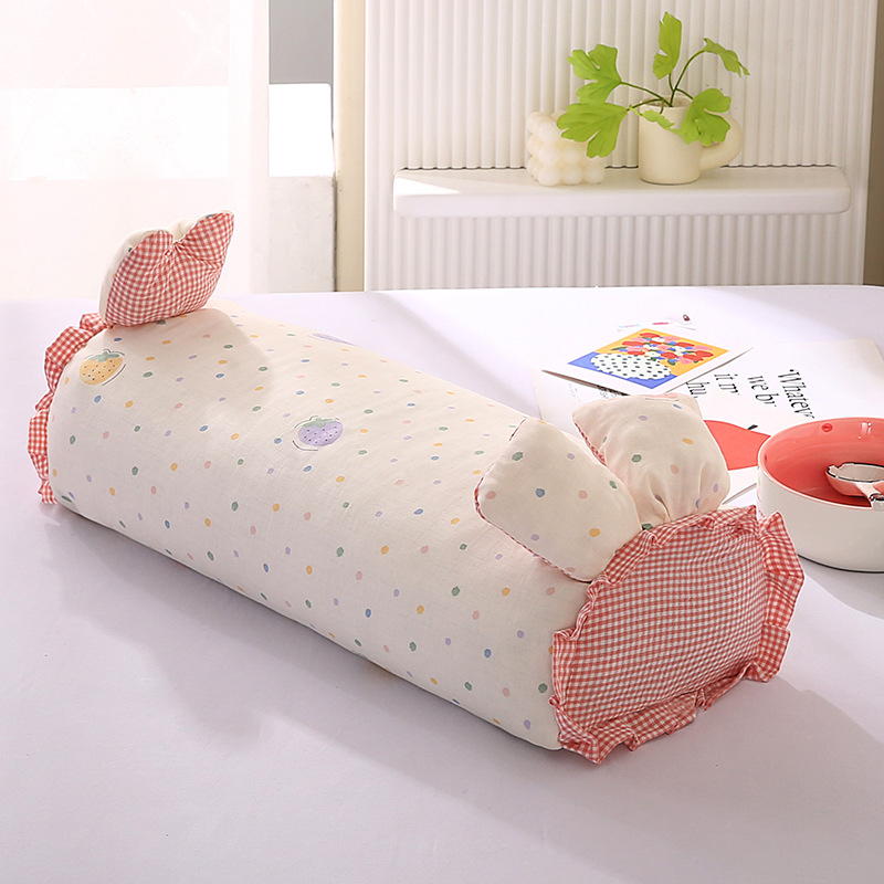 Cotton Buckwheat Pillow, 20×50 cm, removable