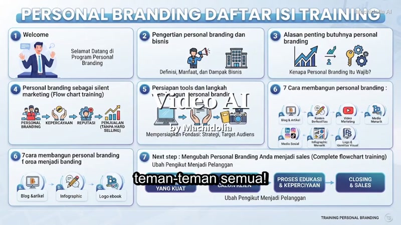(Personal Branding ) 1. Daftar Isi