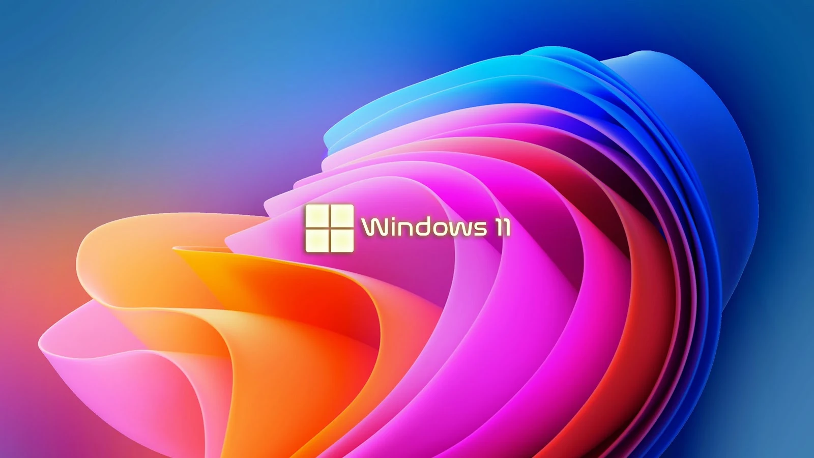 Windows 11 Abstract Bloom - Digital Art 5K Wallpaper (5120x2880)