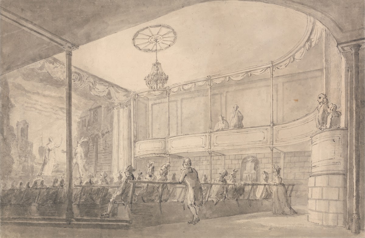 Interior of the Brandenburg House Theatre Hammersmith ca 1792