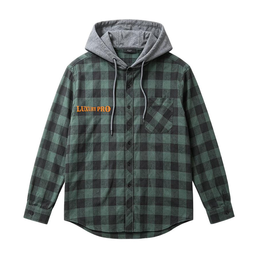 2D Hooded Long Sleeve Shirt