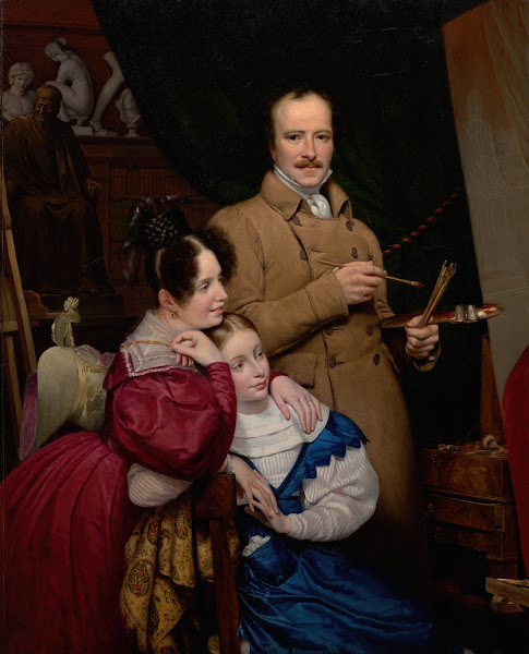 Self Portrait with Family in the Artists Studio 1833