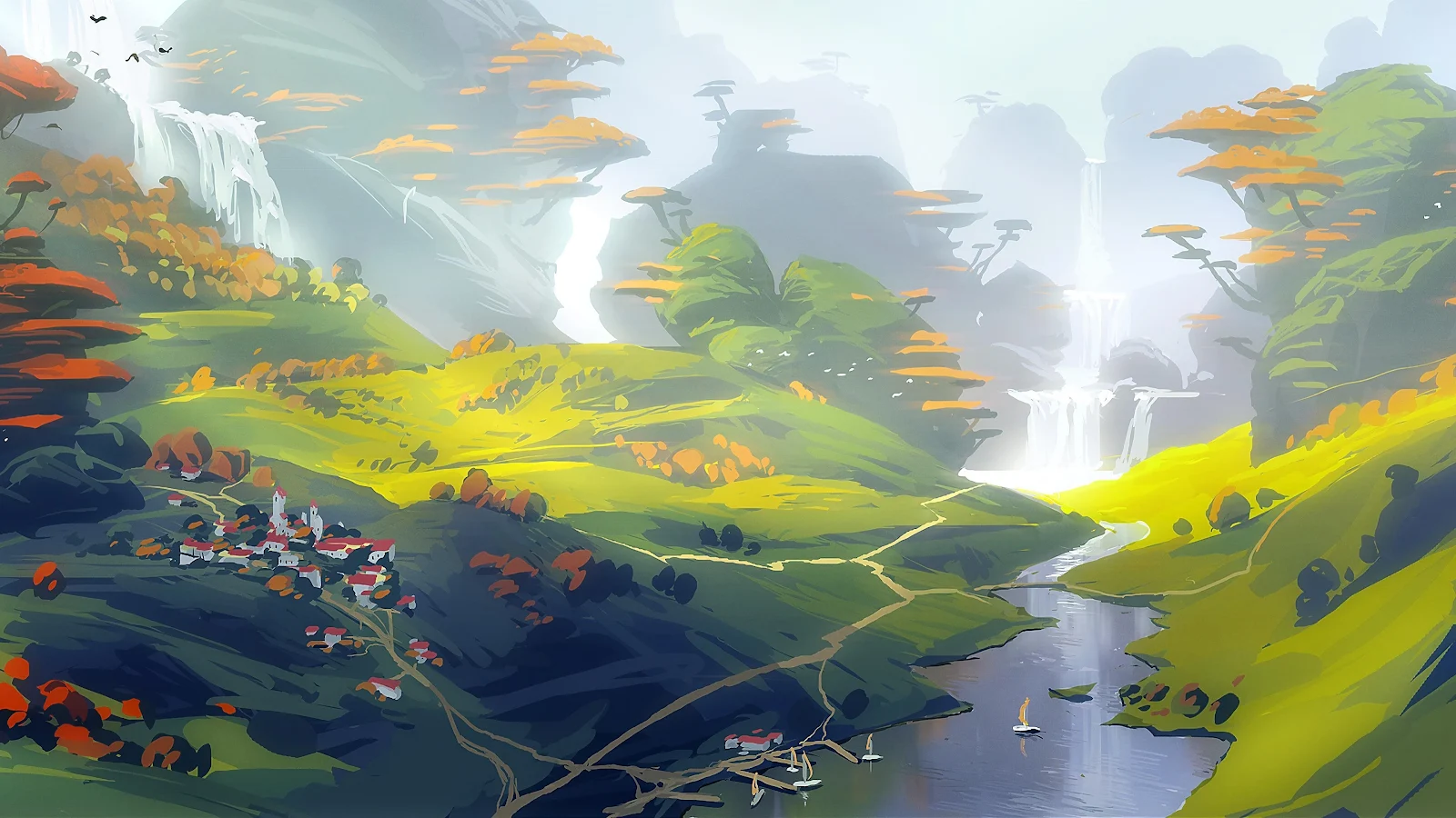 Digital Art, Artwork, Illustration, Drawing, Digital Painting 4K Desktop, iPhone Wallpaper Background