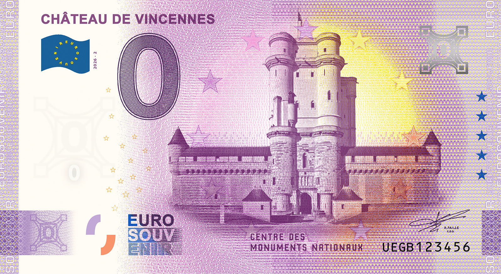 Billet 0€ CHÂTEAU DE VINCENNES