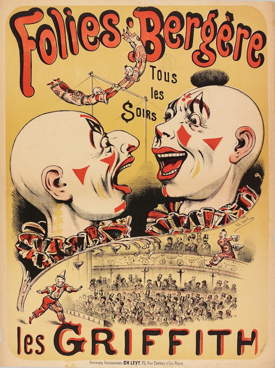 Folies  Bergère Tous Les Soirs Les Griffith 1882 1888