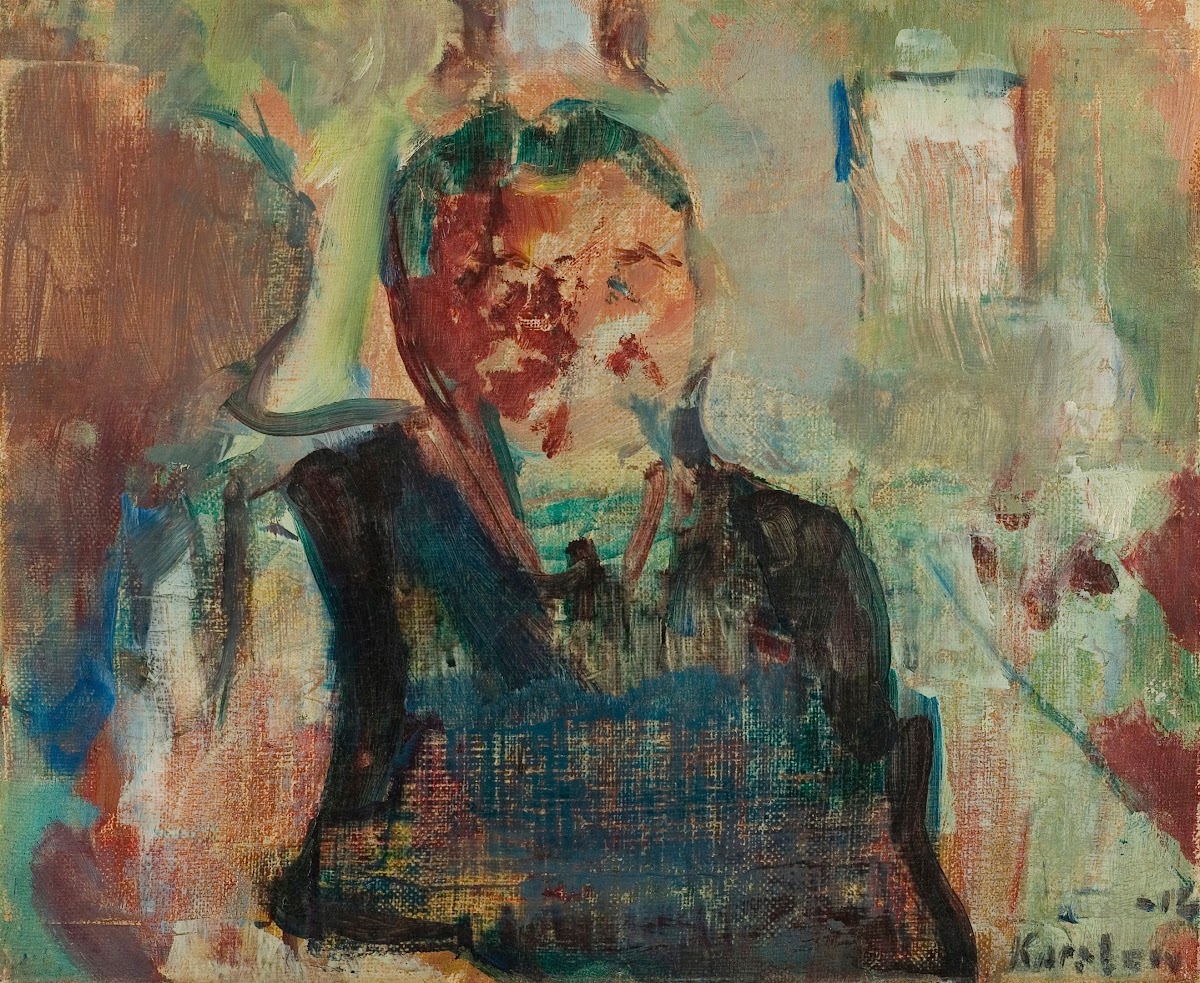 Portrett av en fisker 1916