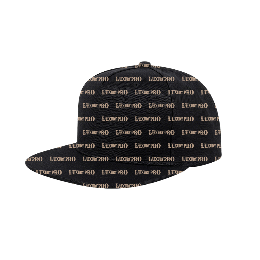3D Adult Flat-brimmed Hollow Hat