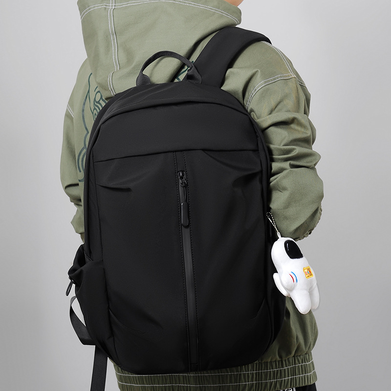 Polyester backpack, fits up to 14-inch laptop