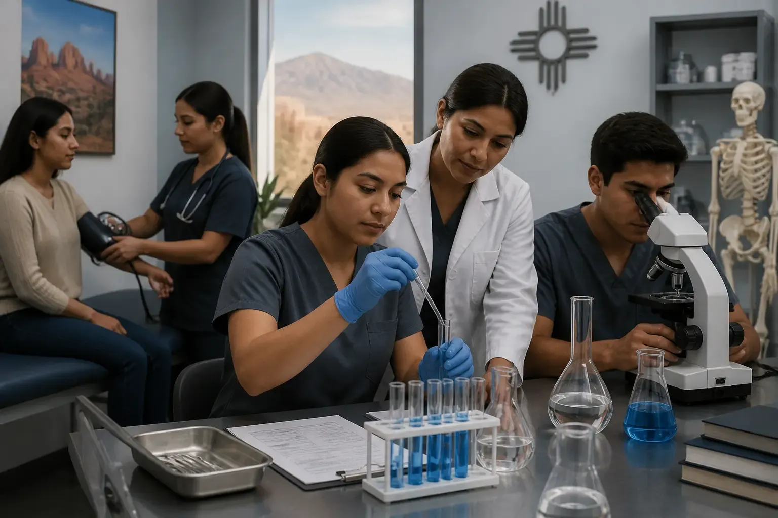 Editorial image for New Mexico clinic trains bilingual health apprentices to address workforce shortage