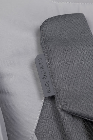 Stroller for twins Easy-Go Echo 2024 gray