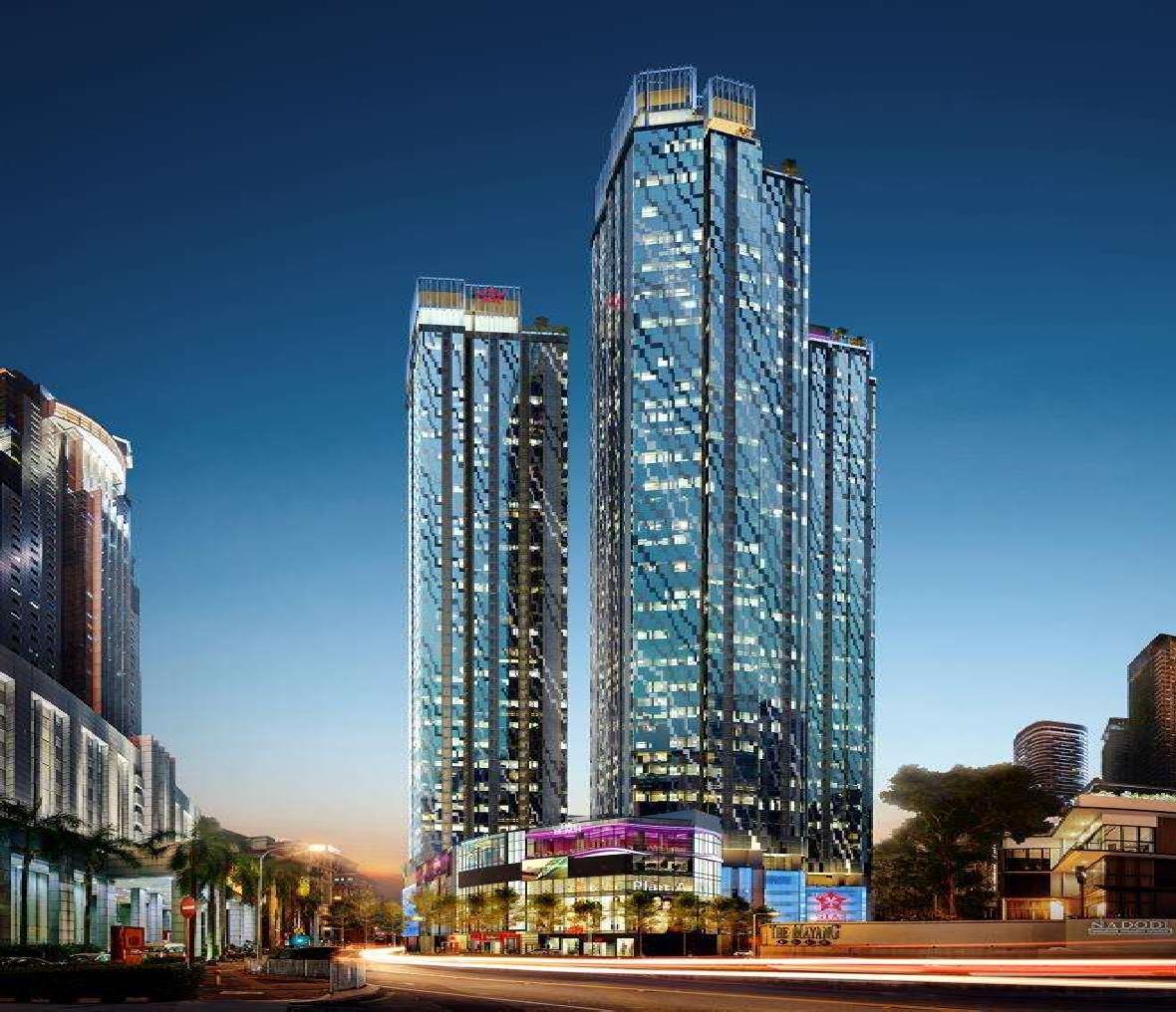 Ascott Star Residence — facade cropped