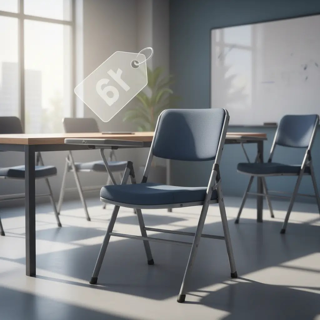 Harga kursi kuliah lipat bekas untuk kebutuhan bimbingan belajar