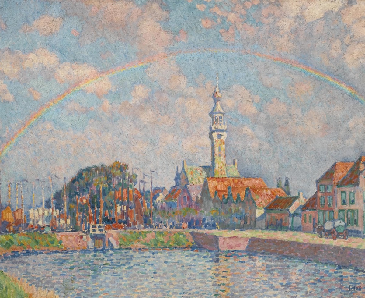 LArc en ciel à Veere 1906