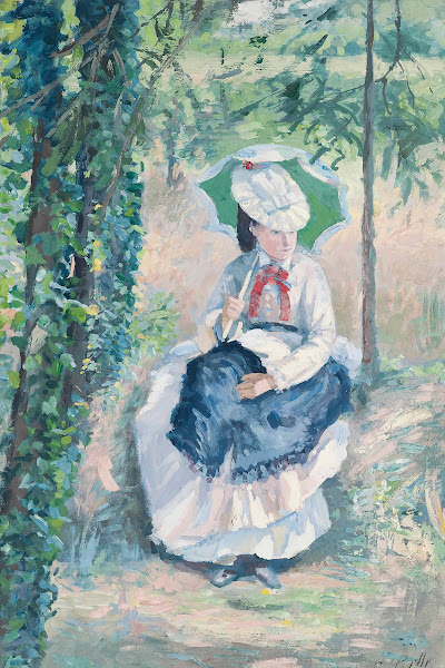 Madame Piette à lombrelle