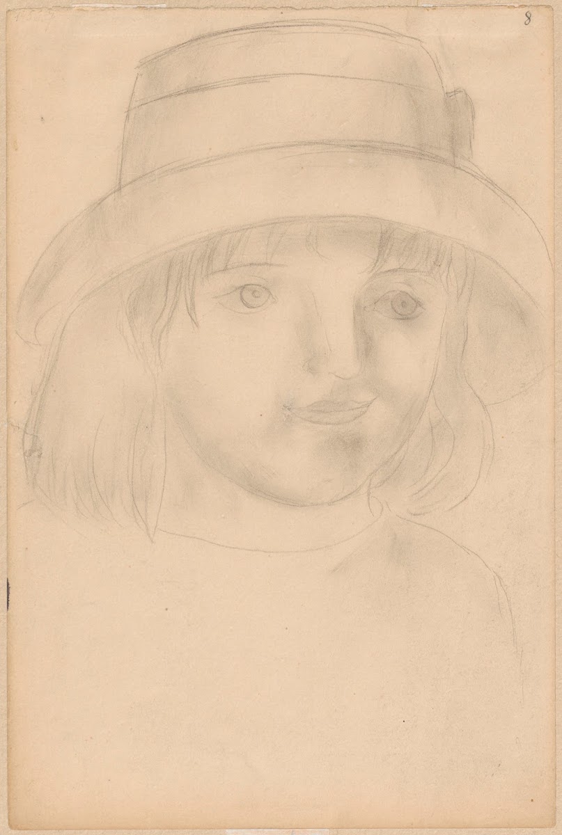 Głowa dziewczynki ca 1923