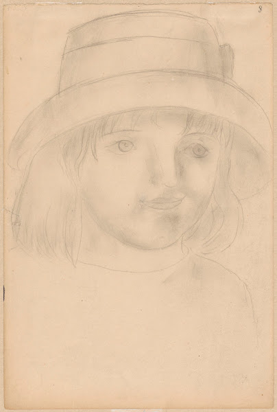 Głowa dziewczynki ca 1923