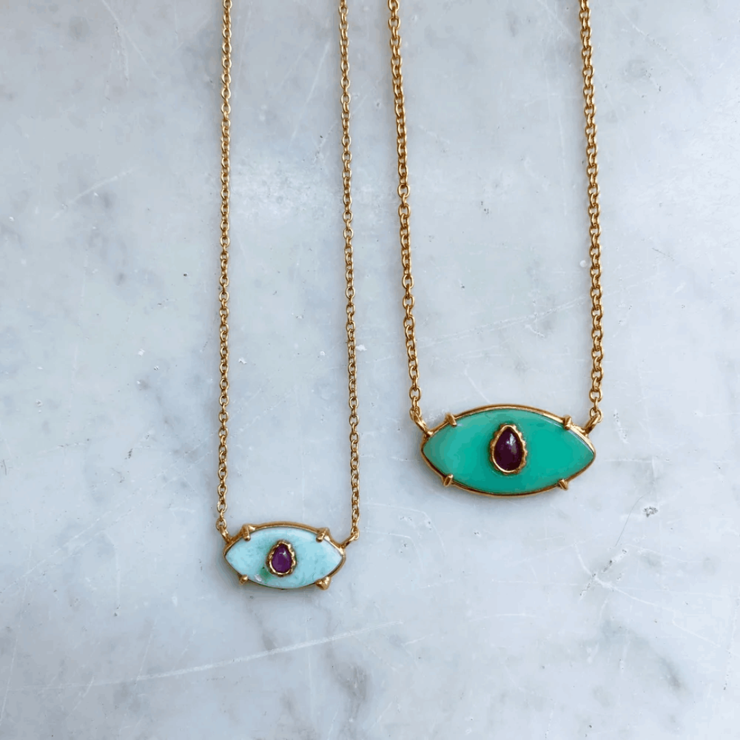 Колье Ayin baby LARIMAR
