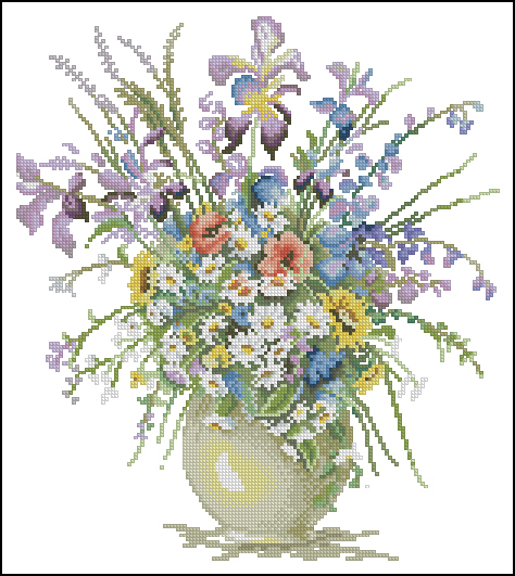 CMP 170214 Bouquet In A Vase