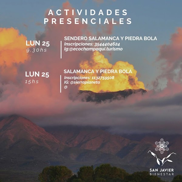 Agenda Bienestar Finde Largo Mayo