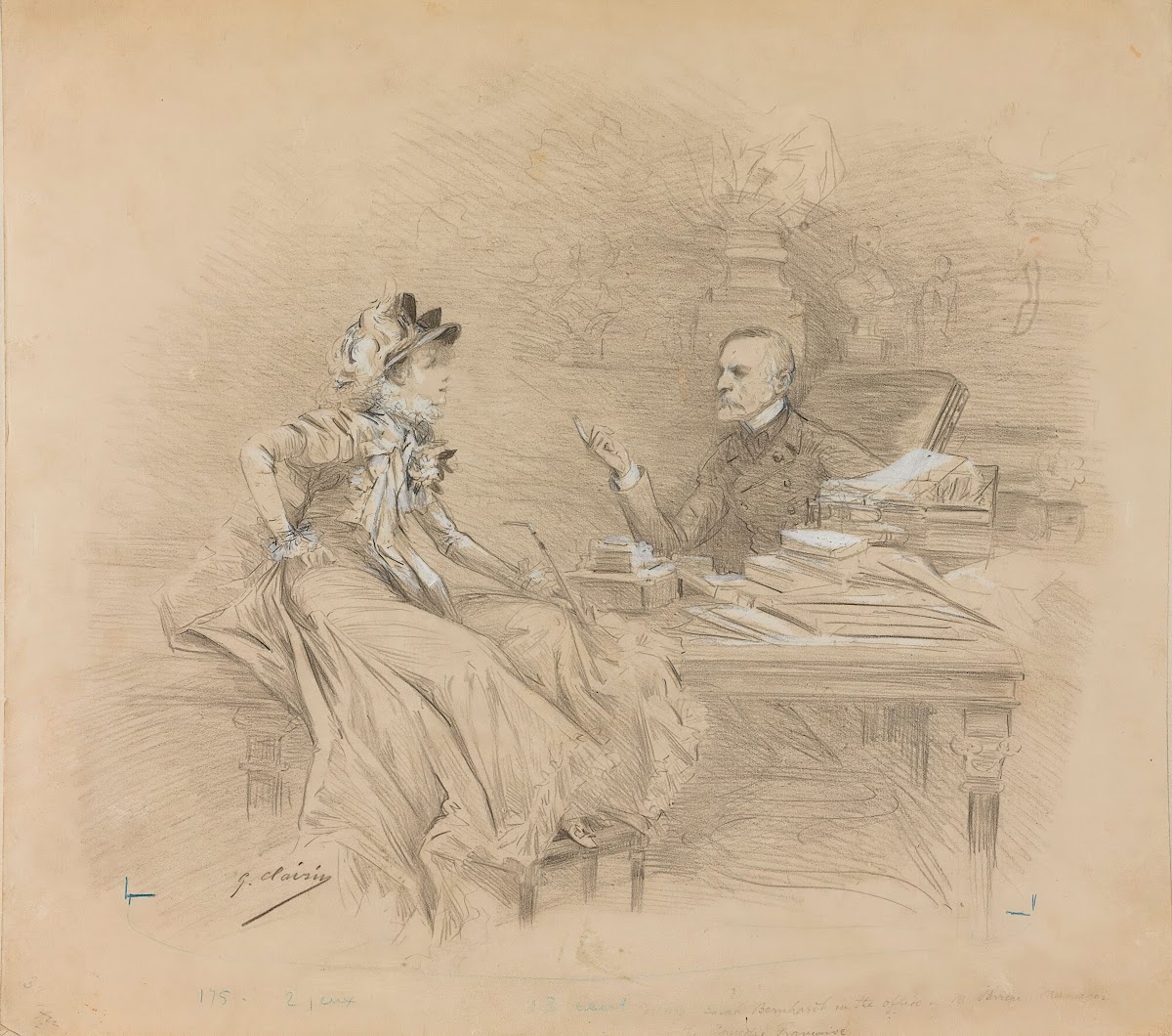 Scenesof Sarah Bernhardts life