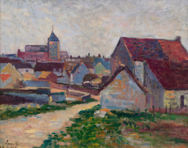 Le Village De Conche Sur Condoires 1897