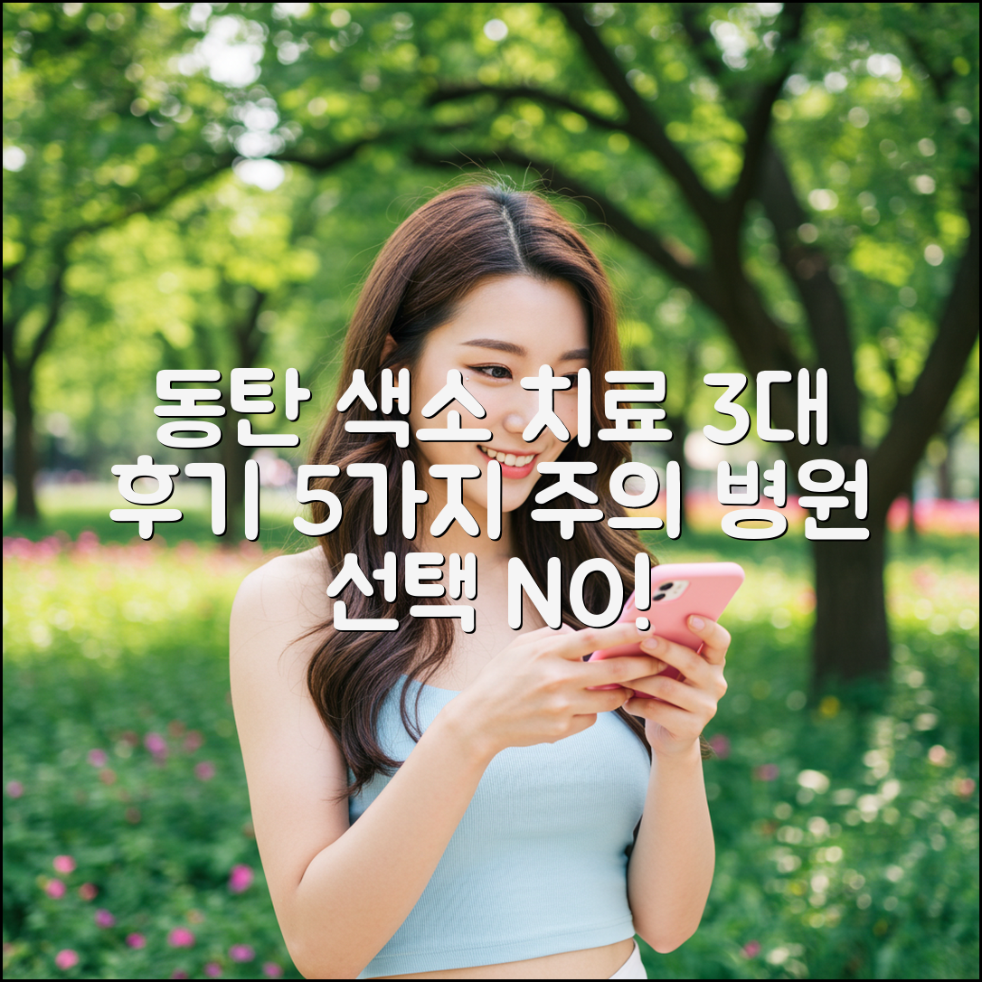 동탄 3대 색소 치료 후기 & 5가지 주의사항!