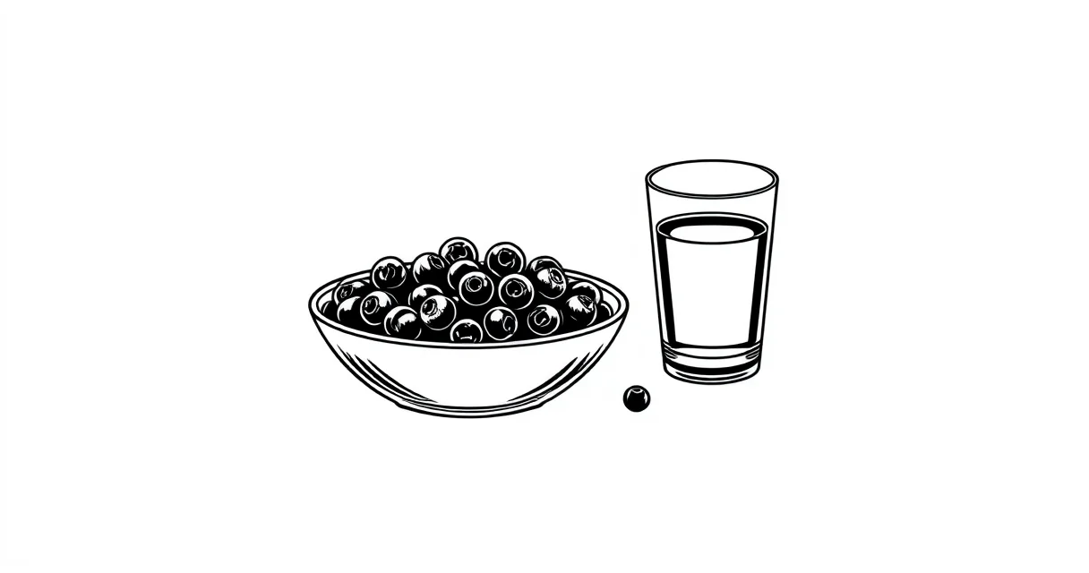 계절성 우비증 식단 관리법 세로토닌 높이는 건강한 음식 일러스트