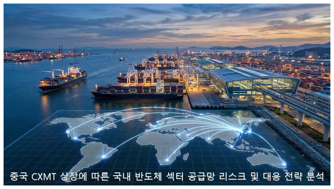 중국 CXMT 상장에 따른 국내 반도체 섹터 공급망 리스크 및 대응 전략 분석 핵심 안내 및 분석 인포그래픽 (7)